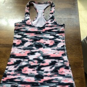 Lululemon racerback camo tank